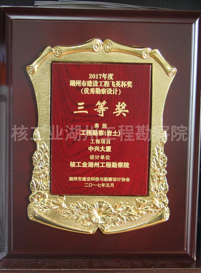 中興大廈三等獎(jiǎng)
